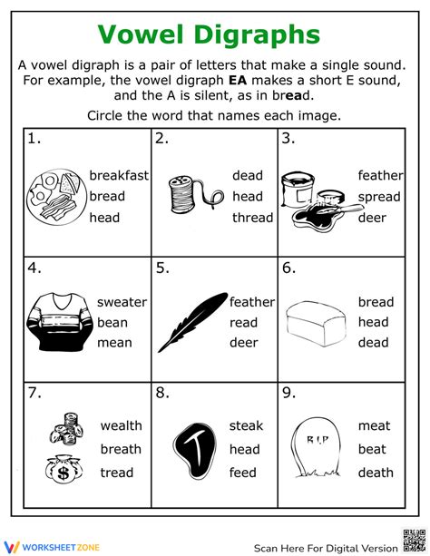 GAMZ SWAP 5 Vowel Digraphs Phonics Reading Spelling Card .